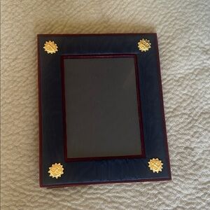 Elegant Black and Gold Picture Frame